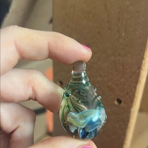 Handcrafted Glass Pendant Necklace